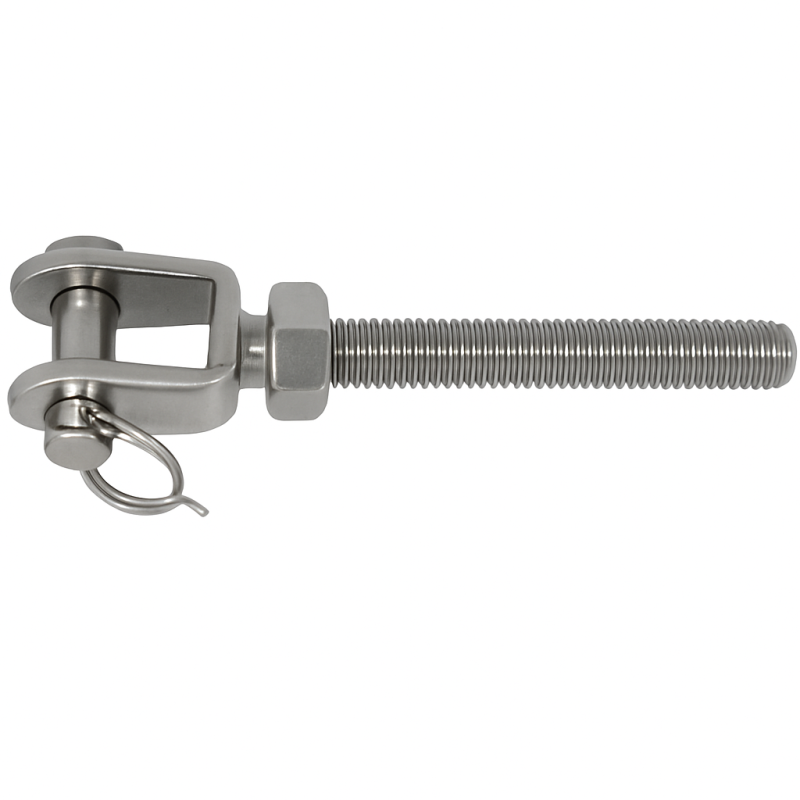 Modulær spændingstrekant - Rustfri T-terminal R M12 kabel 6mm Modulær spændingstrekant - Rustfri T-terminal R M12 kabel 6mm