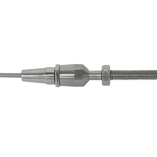 Stainless Steel Modular Tensioner - R M6 Cable 3mm