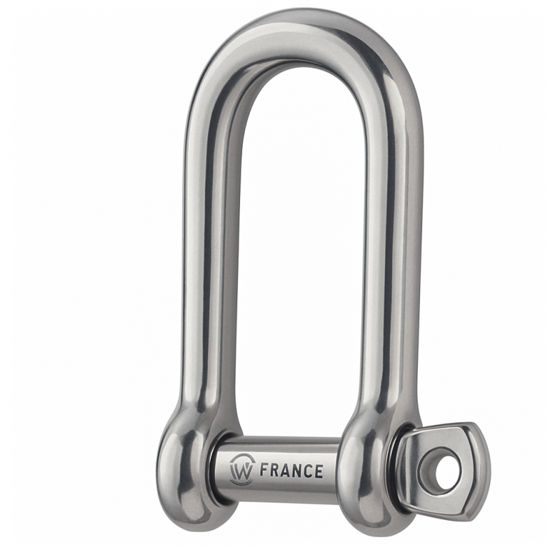 Wichard 8mm Long Dee Shackle Wichard 8mm Long Dee Shackle