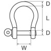 Wichard Omega zár 8mm