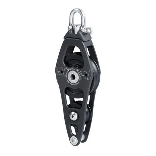 Poulie Fiddler 50mm avec Becket pour Corde de 10mm
