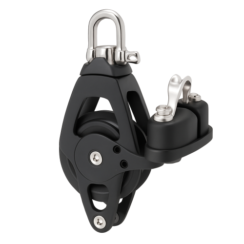 Antal 70mm Single Block with Becket and Cam for 12mm Lines