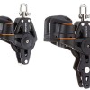 Triple Master Pulley with Becket & Cam Cleat 50mm