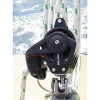 Triple Master Pulley with Becket & Cam Cleat 50mm
