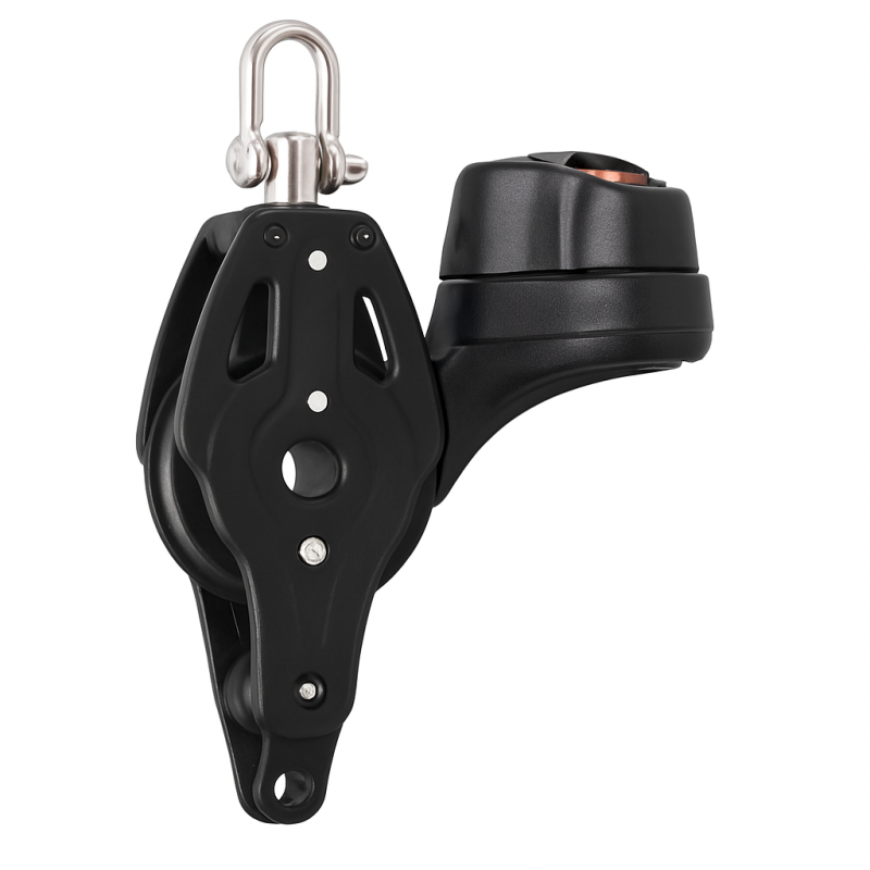 Fiddle Block Master Windrider mit Cam Cleat & Becket