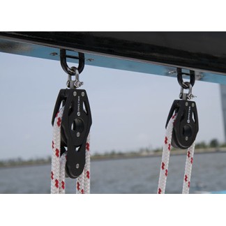 Windrider Double 57mm Pulley for Line Up to 10mm Windrider Double 57mm Pulley for Line Up to 10mm
