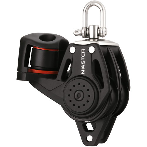 Master Triple Pulley with Becket & Cam Cleat - 57mm