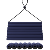 Vouwbare vlakke spatborden blauw/zwart dim 1000 x 320 x 40 mm Vouwbare vlakke spatborden blauw/zwart dim 1000 x 320 x 40 mm