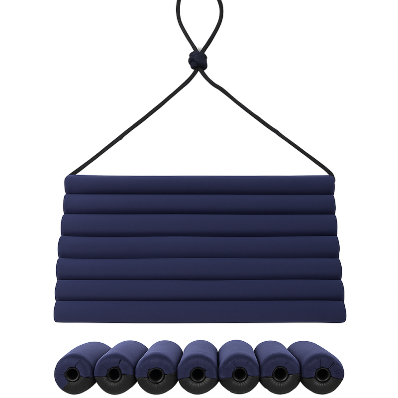 Vouwbare vlakke spatborden blauw/zwart dim 1000 x 320 x 40 mm Vouwbare vlakke spatborden blauw/zwart dim 1000 x 320 x 40 mm