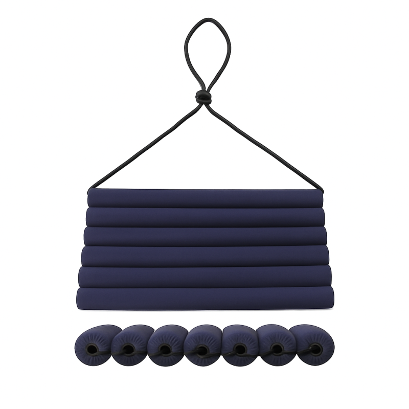 Vouwbare vlakke spatborden blauw/zwart dim 1000 x 320 x 40 mm Vouwbare vlakke spatborden blauw/zwart dim 1000 x 320 x 40 mm