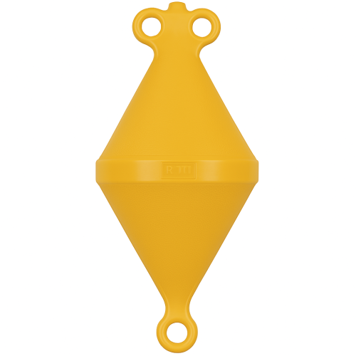 Bóia de Amarração de Duplo Cone Vermelha 1030x500mm