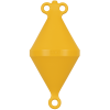 Bóia de Amarração de Duplo Cone Branca 1030x500mm Bóia de Amarração de Duplo Cone Branca 1030x500mm
