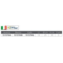 Bóia Âncoragem Branca 250x390mm Bóia Âncoragem Branca 250x390mm
