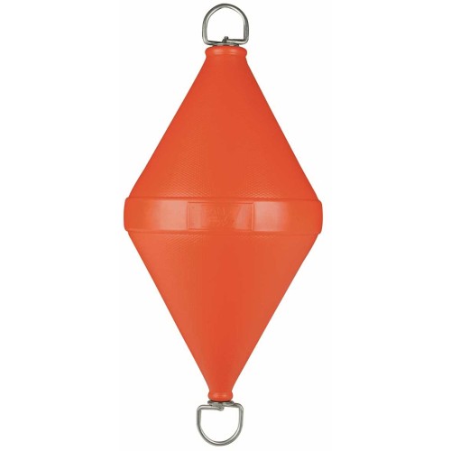 Bóia de Amarração Laranja com Vara de Aço Inoxidável 1030x500mm