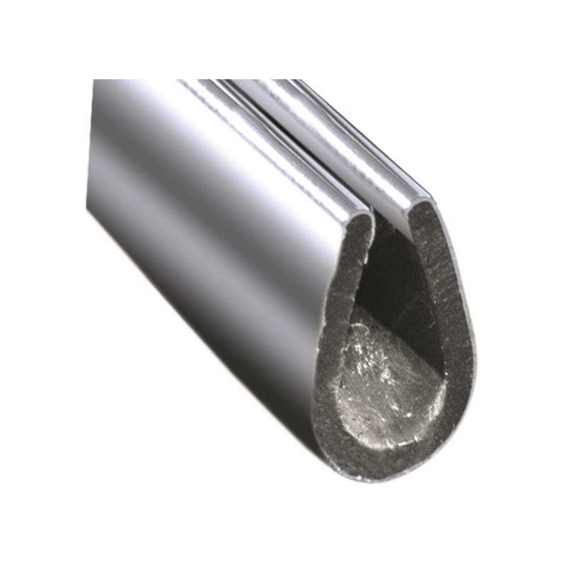 Trim-Lok Edge Guard Adhesive HM - Chrome 3 x 6 x 8mm 15mt Trim-Lok Edge Guard Adhesive HM - Chrome 3 x 6 x 8mm 15mt