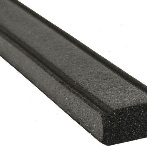 Joint en Caoutchouc Plat Auto-adhésif Trim-Lok - Noir