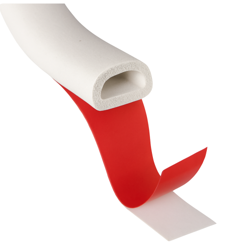 Trim-lok DD Watertight Rubber Seal - White Adhesive
