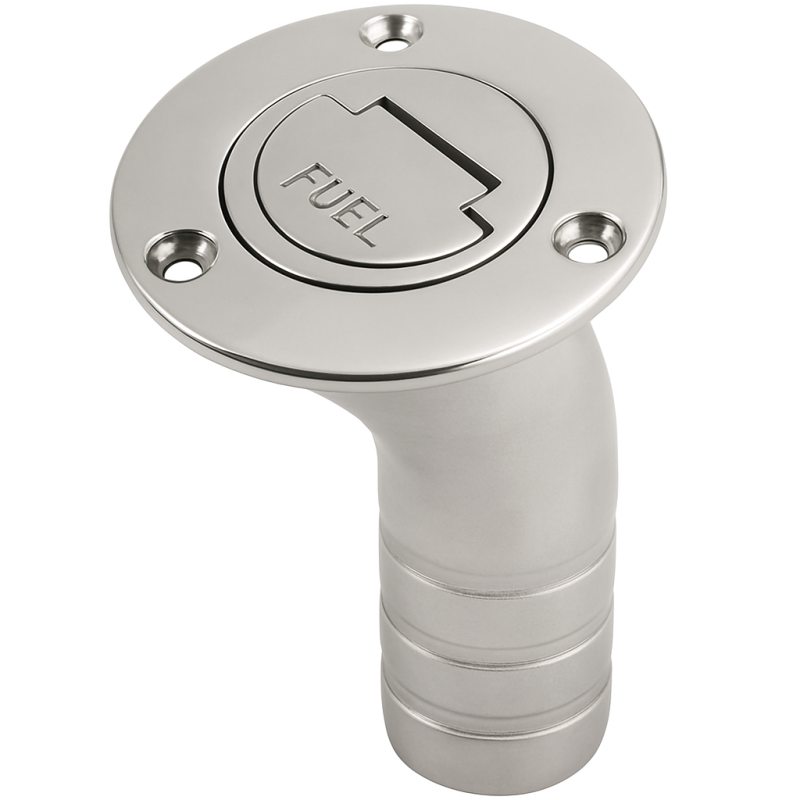 38mm Stainless Steel Deck Filler with 75mm Flange