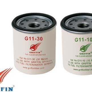Filtre à vis de 30 microns pour moteurs Griffin & Racor