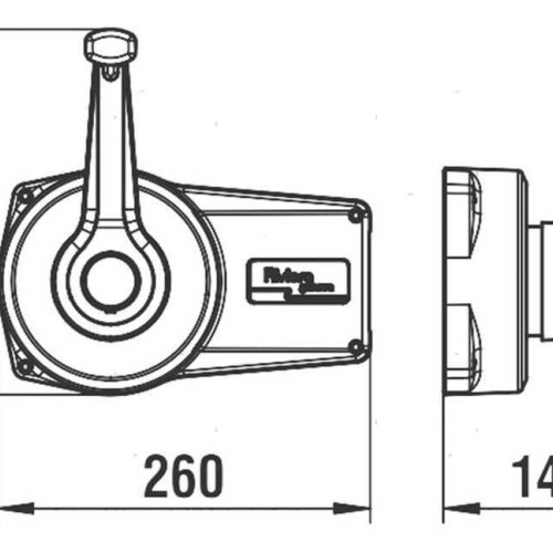 Morse Riviera CM01 Control Lever