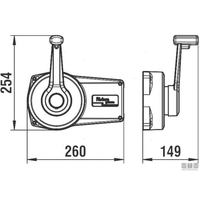 Morse Riviera CM01 Control Lever