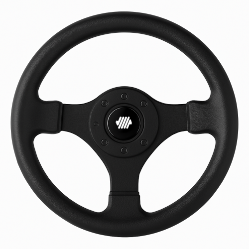 Kompakt v45 kormánykerék, 280 mm átmérő, fekete Kompakt v45 kormánykerék, 280 mm átmérő, fekete