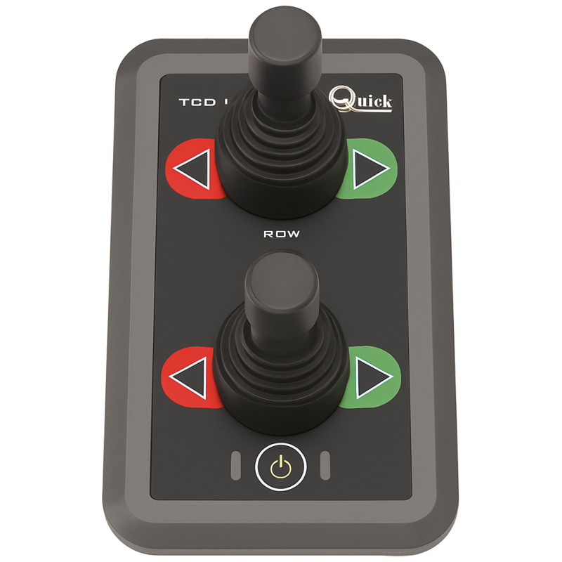 Joystick + Nødstop Tavle Hurtig TCD 1062 Joystick + Nødstop Tavle Hurtig TCD 1062