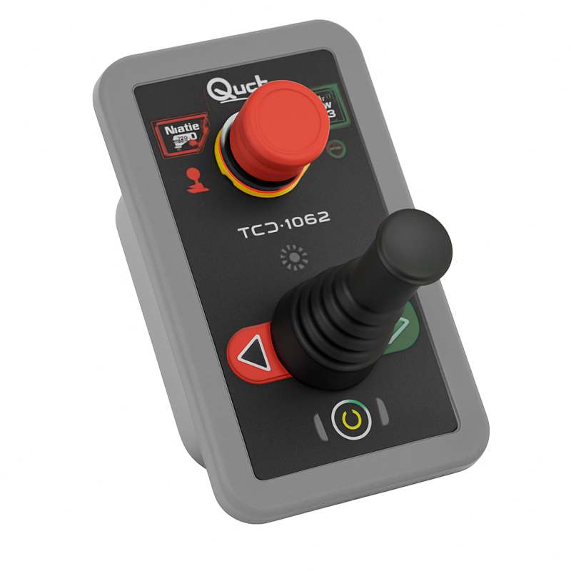 Joystick + Nødstop Tavle Hurtig TCD 1062 Joystick + Nødstop Tavle Hurtig TCD 1062