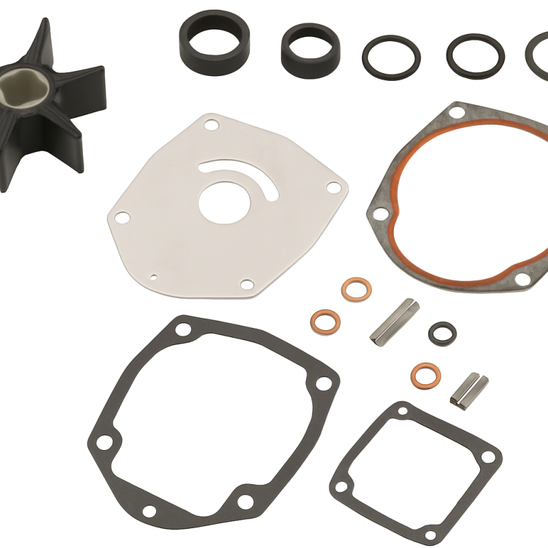 Vízszivattyú és hajtómű javító készlet Mercury/MerCruiser motorokhoz - Eredeti alkatrész 46-8M0113801