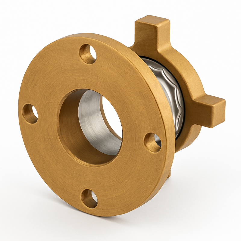 Bronze Mechanical Shaft Seal Adapter Ø50mm Bronze Mechanical Shaft Seal Adapter Ø50mm
