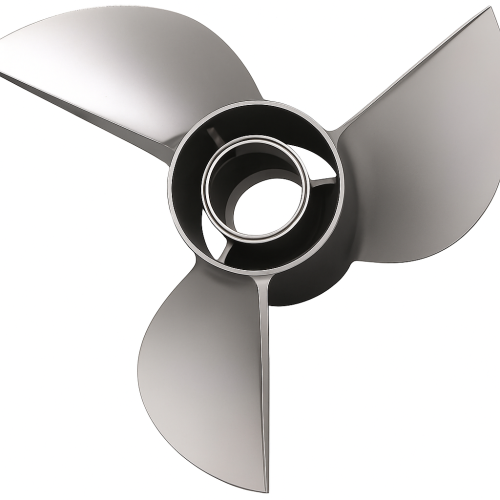 ALICE 3-Blade Racing Propeller for Stainless Steel Outboards 11x18