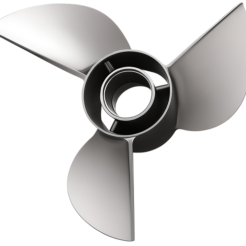 ALICE 3-Blade Stainless Steel Racing Propeller 13 1/2x22