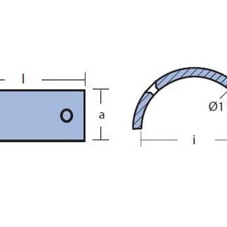Gori Propeller Collar Anode 97 x 80mm Gori Propeller Collar Anode 97 x 80mm