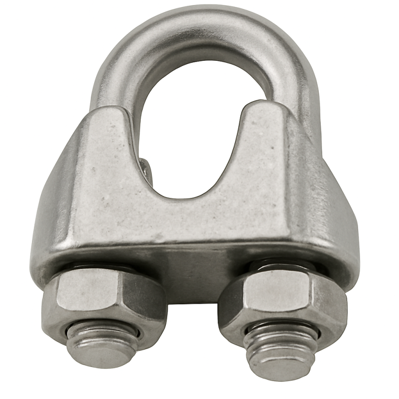 8mm Stainless Steel Cable Clamp 8mm Stainless Steel Cable Clamp
