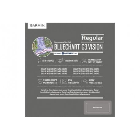 Garmin BlueChart G3 Vision HD VEU455S Garmin BlueChart G3 Vision HD VEU455S