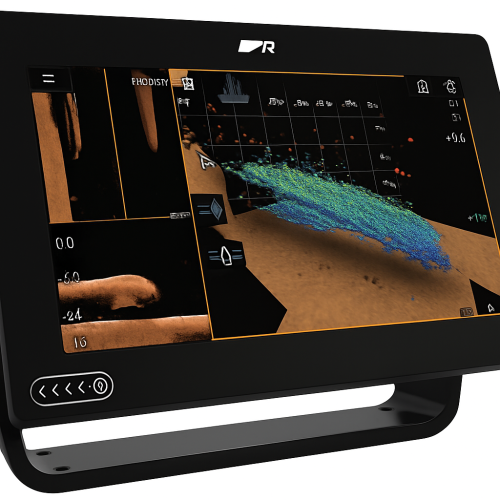 Raymarine Axiom+ 12 RV com Transdutor Raymarine Axiom+ 12 RV com Transdutor