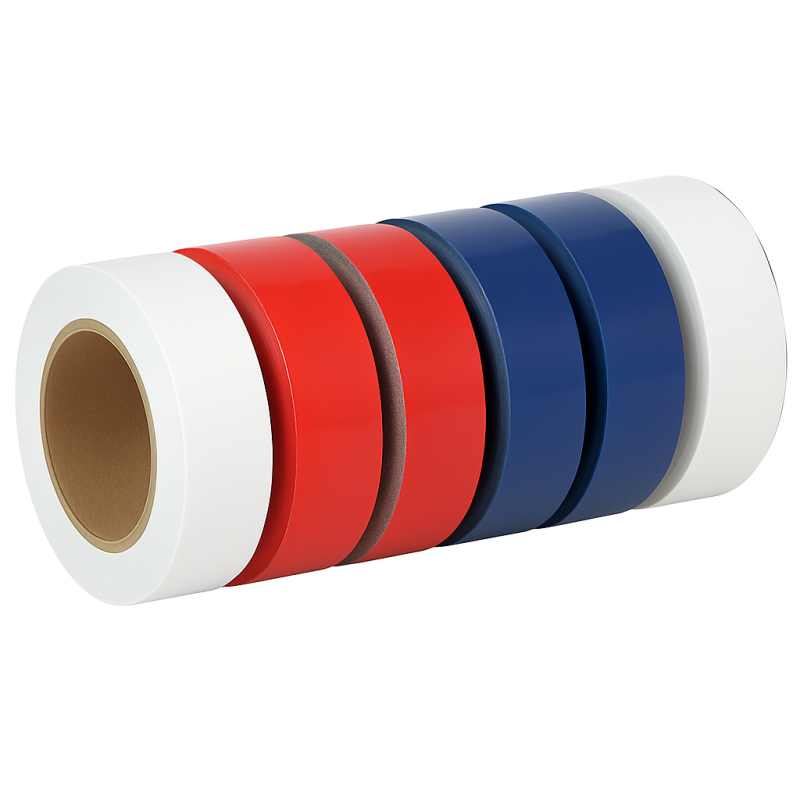 25m Red Waterline Tape - 30mm Height