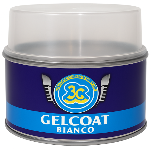 Premium 3C Gelcoat with Paraffin - 0.50 kg Can - White Premium 3C Gelcoat with Paraffin - 0.50 kg Can - White
