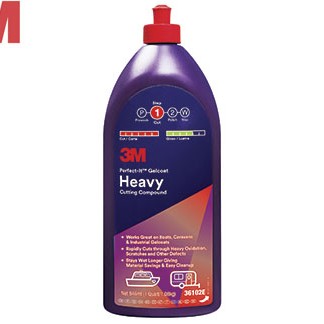 3M Perfect-It Gelcoat Heavy Polish 1 Litre 3M Perfect-It Gelcoat Heavy Polish 1 Litre
