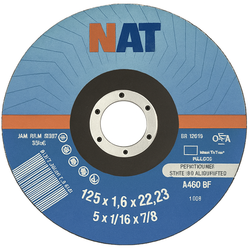 Profesionální Rigidní Brusný Řezací Disk 125mm Profesionální Rigidní Brusný Řezací Disk 125mm