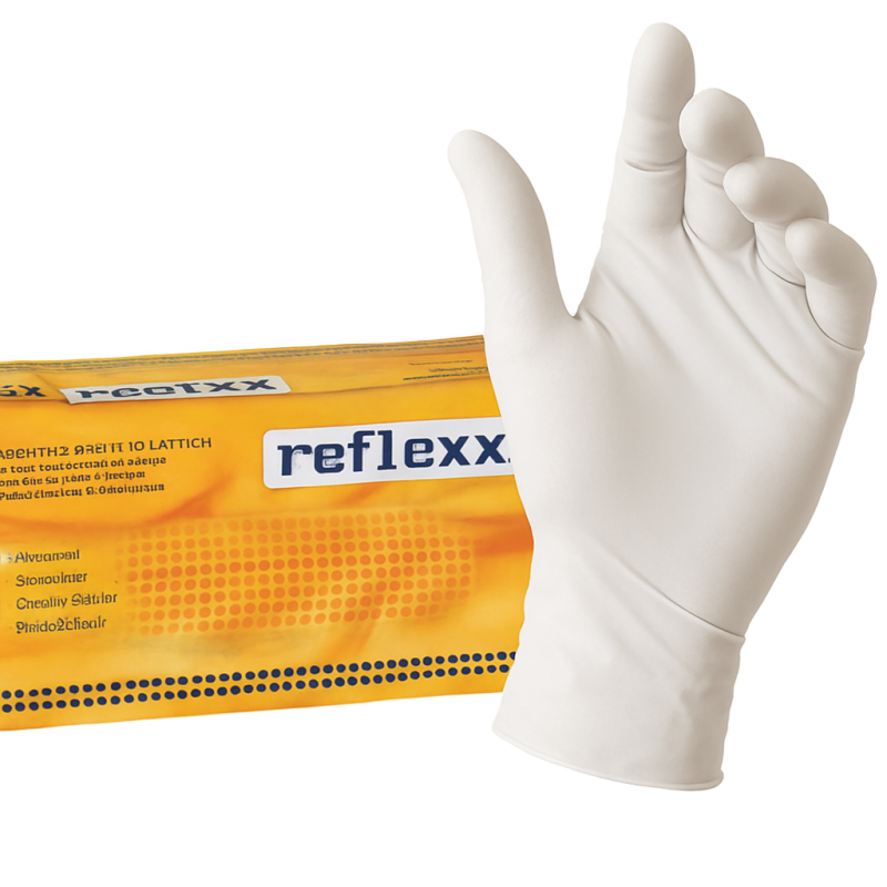Egyszer használatos Latex Kesztyű - 100 db Egyszer használatos Latex Kesztyű - 100 db