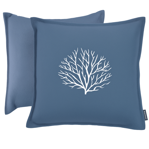 Set of 2 Waterproof Aruba Design Cushions 45x45 Set of 2 Waterproof Aruba Design Cushions 45x45