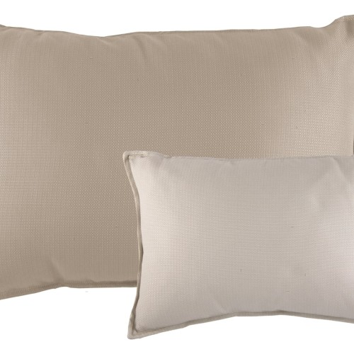 Pair of Aruba Waterproof Cushions 40x60/30x40 in Sand