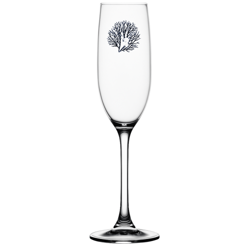Marine-Grade Champagne Glass Set - 6 pcs