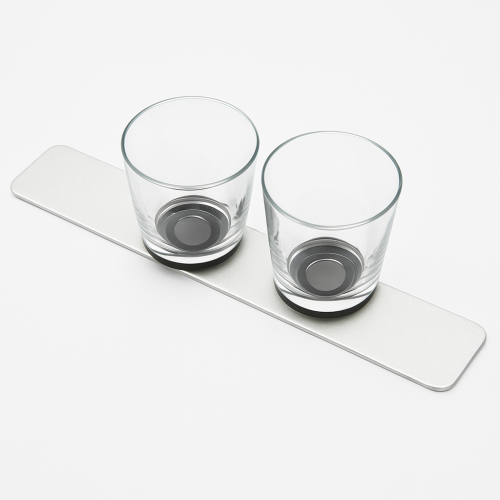 Magnetic Glasses Metal Strips - White Magnetic Glasses Metal Strips - White