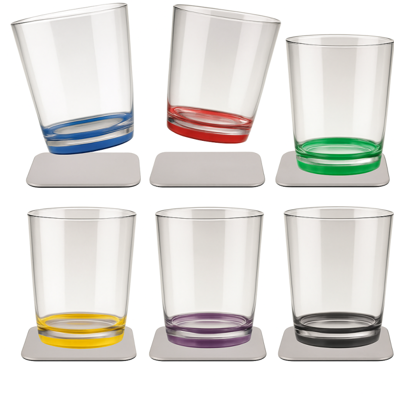 Set of 6 Magnetic StayPut Drinking Cups (82 x H100mm) Set of 6 Magnetic StayPut Drinking Cups (82 x H100mm)
