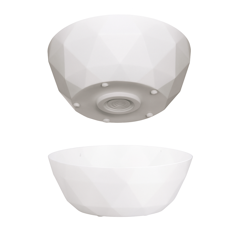 Set med 2 magnetiska plastskålar av Silwy Set med 2 magnetiska plastskålar av Silwy