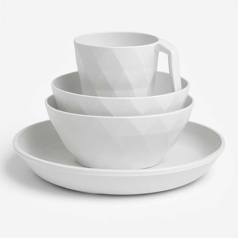 Set med 2 magnetiska plastskålar av Silwy Set med 2 magnetiska plastskålar av Silwy