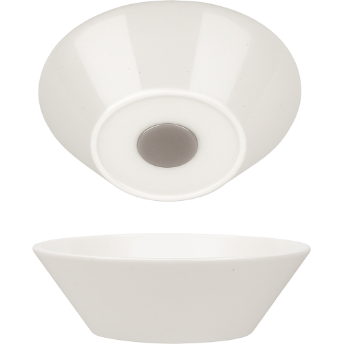 Dual Magnetic Porcelain Bowls - 400ml Capacity
