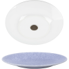 Set of 2 Magnetic Porcelain Ocean Flat Plates Set of 2 Magnetic Porcelain Ocean Flat Plates